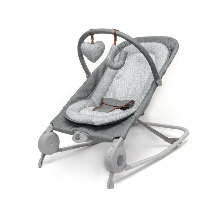 INGENUITY Lehátko Summer™ 2-in-1 Bouncer & Rocker Duo Ingenuity