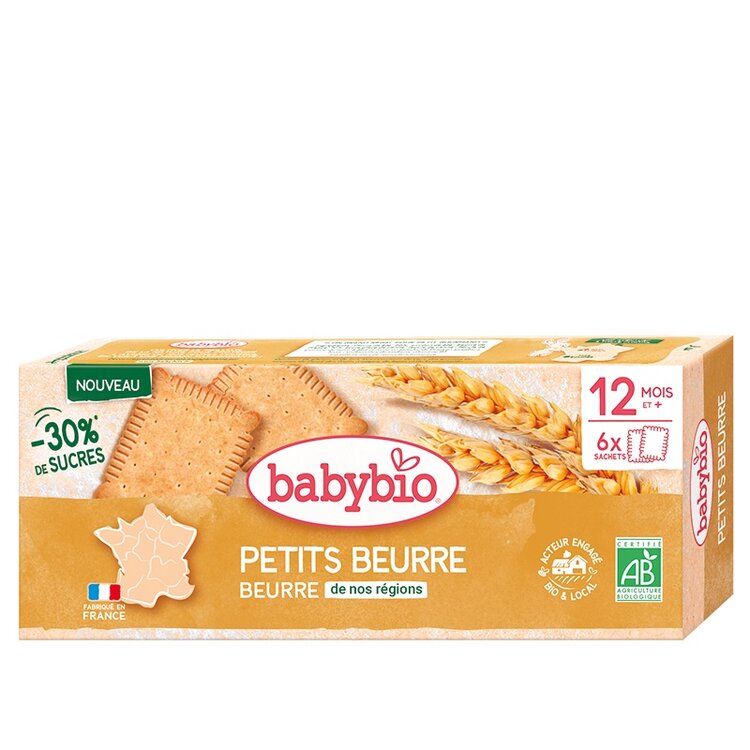 BABYBIO Sušenky máslové 120 g Babybio