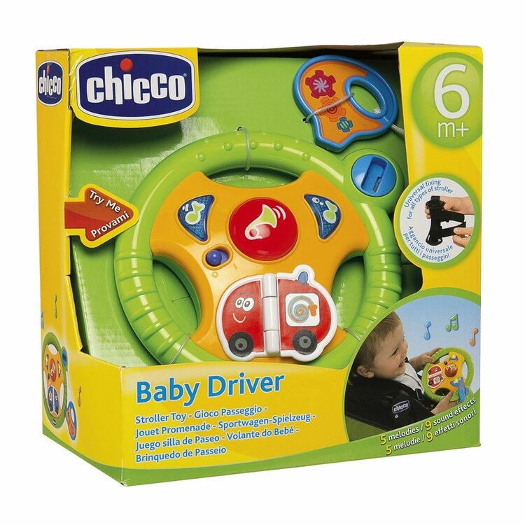 CHICCO Hračka hudební s aktivitami volant 6m+ Chicco