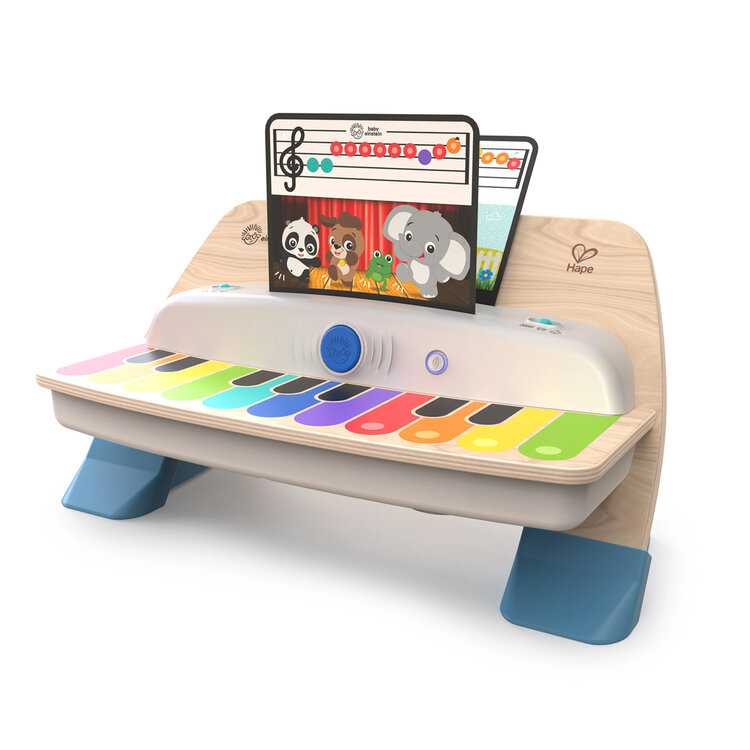 BABY EINSTEIN Hračka dřevěná hudební piano Together in Tune Piano Connected Magic Touch HAPE 12m+ Baby Einstein