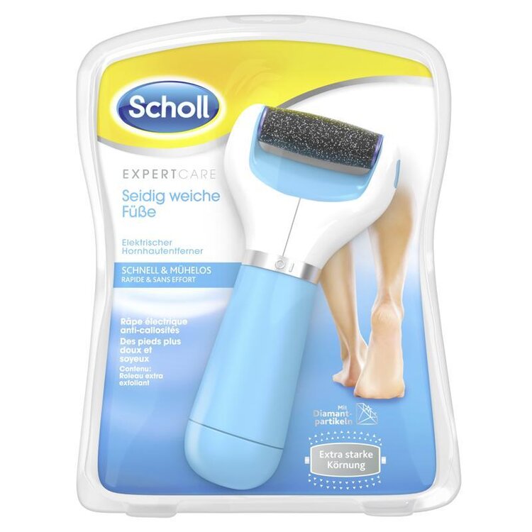 SCHOLL Expert Care Elektrický pilník na chodidla s extra drsnou rotační hlavicí Scholl