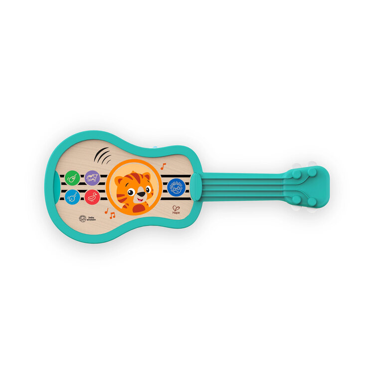 BABY EINSTEIN Hračka hudební dřevěná ukulele Magic Touch HAPE 6m+ Baby Einstein