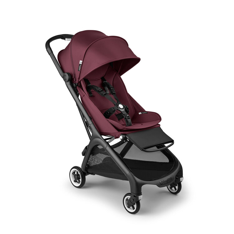 BUGABOO Kočárek sportovní complete Butterfly Black/Dark Cherry-Dark Cherry Bugaboo