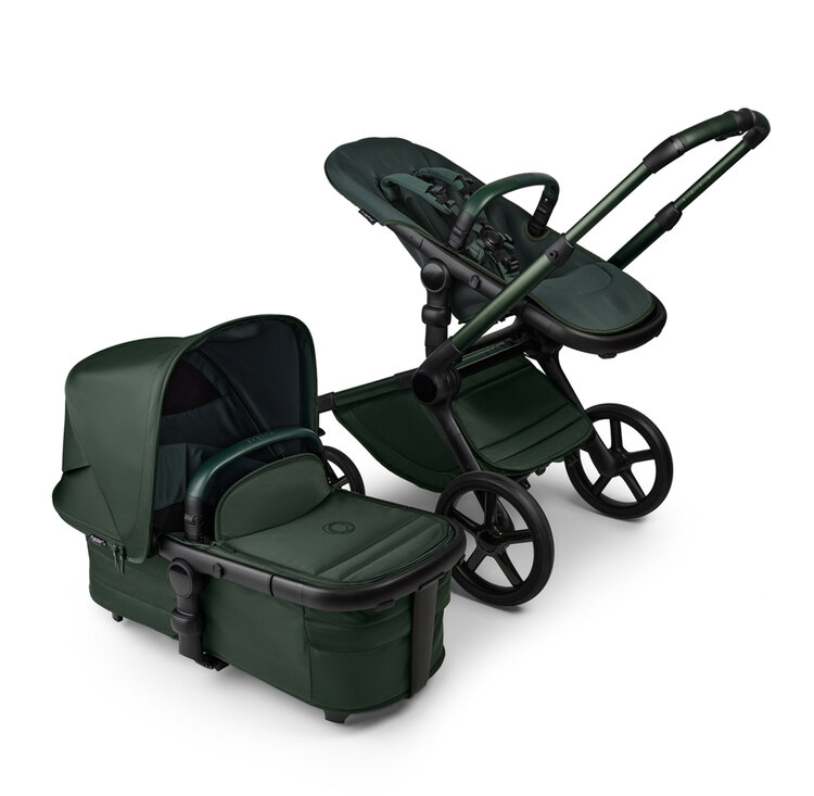 BUGABOO Kočárek kompletní Fox 5 Midnight green - limitovaná edice Bugaboo