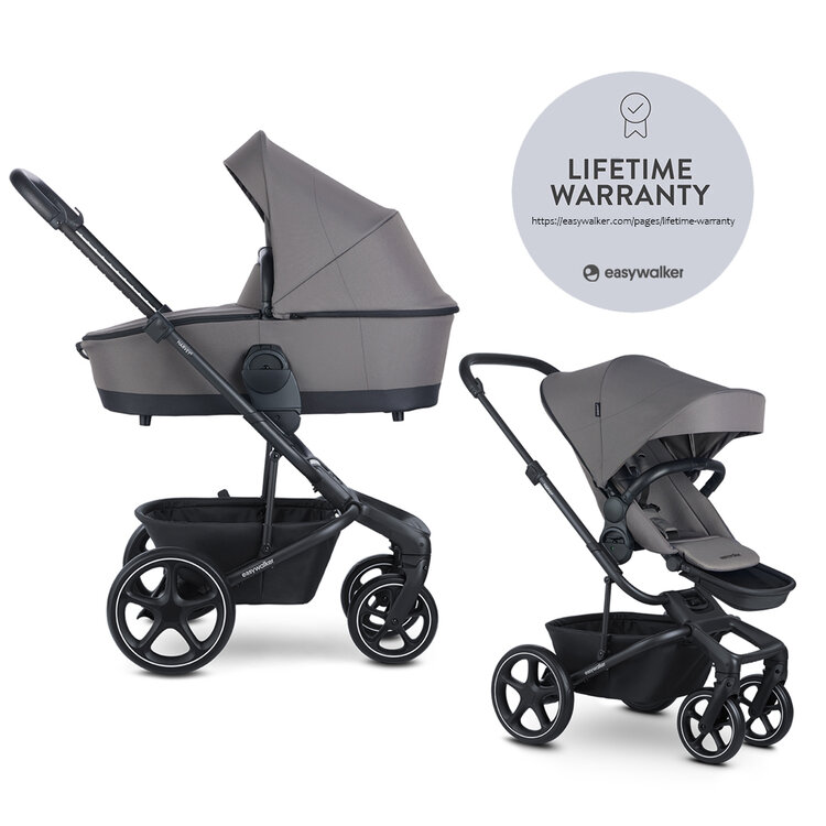 EASYWALKER Kočárek kombinovaný Harvey⁵ 2v1 Pebble Grey LITE RWS Easywalker