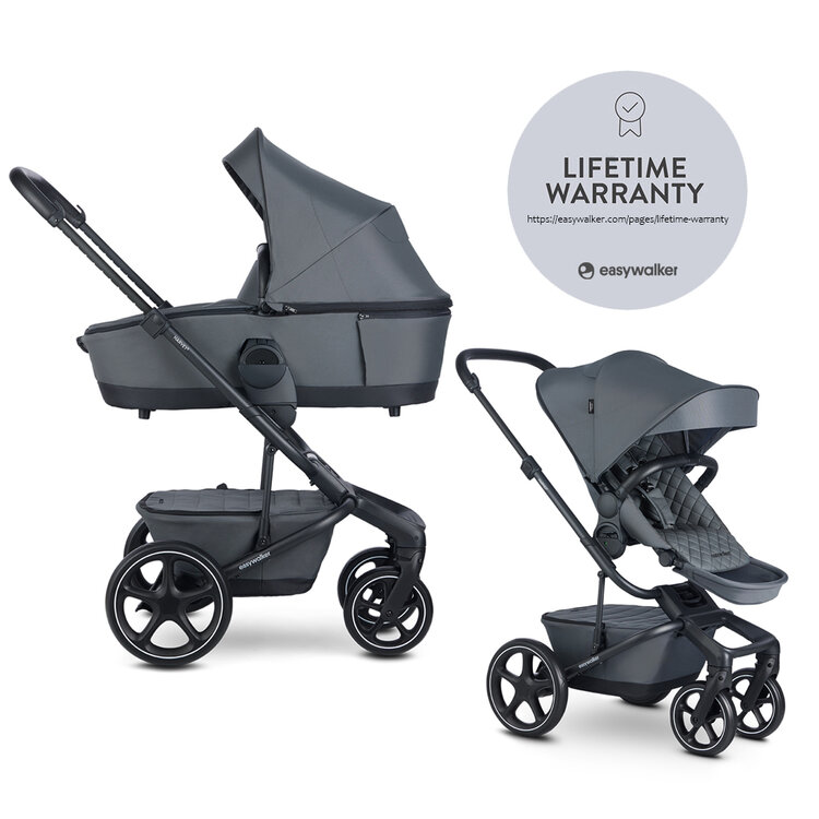 EASYWALKER Kočárek kombinovaný Harvey⁵ Premium 2v1 Mineral Grey LITE RWS Easywalker