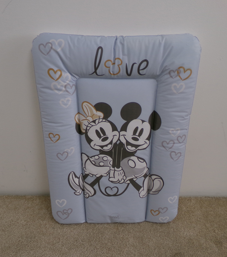 CEBA Podložka přebalovací měkká na komodu (50x70) Disney Minnie & Mickey Blue Ceba