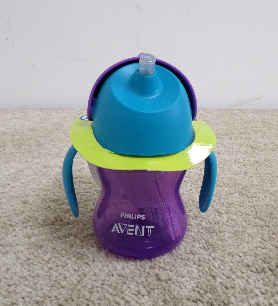 Philips AVENT Hrneček s ohebným brčkem 200 ml dívka Philips Avent