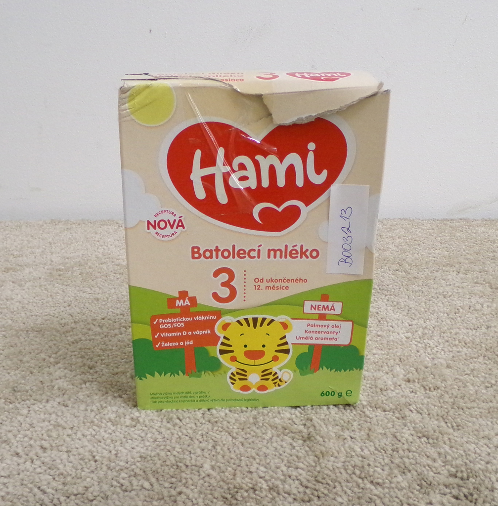 EXP.: 19.04.2026 HAMI 3 Mléko batolecí 600 g Hami