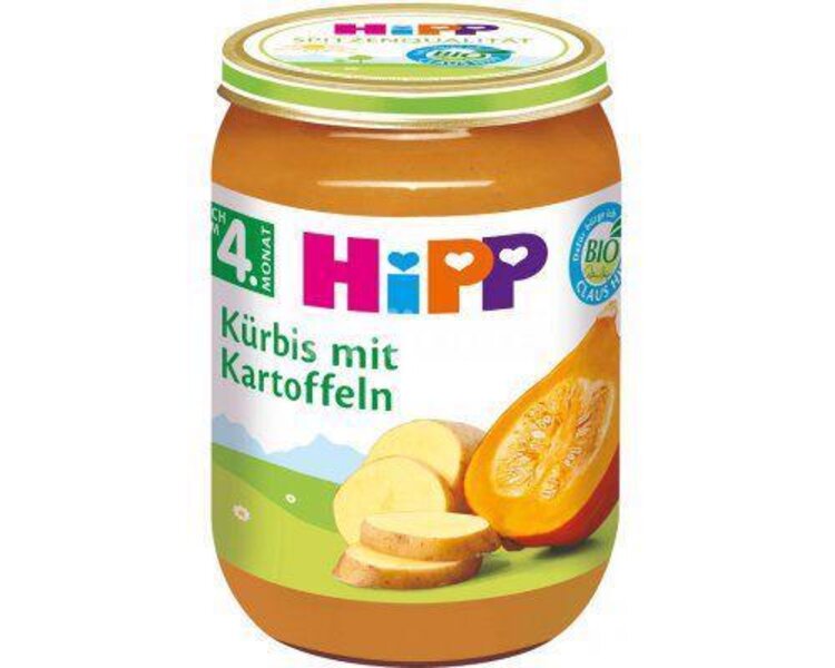 EXP: 31.12.2024 HiPP BIO Dýně s bramborami 190 g HiPP