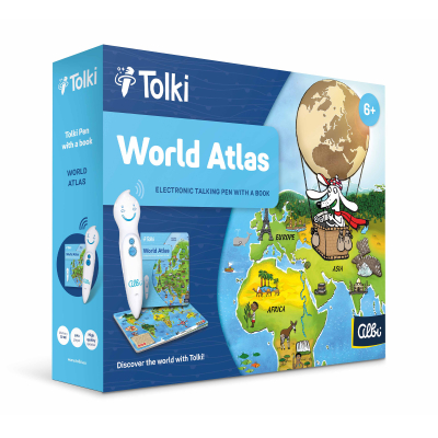 Tolki Pen + World Atlas EN Albi Albi