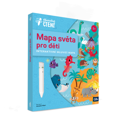 Mapa světa pro děti Albi Albi