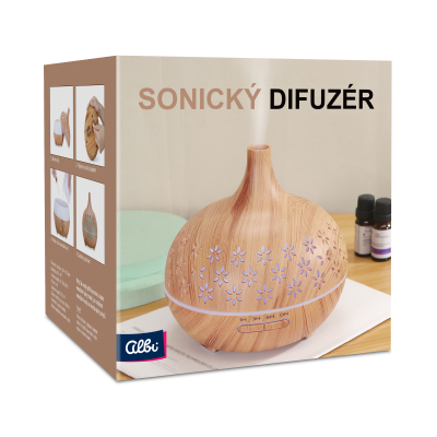 Sonický difuzér Deluxe - Kytičky Albi Albi