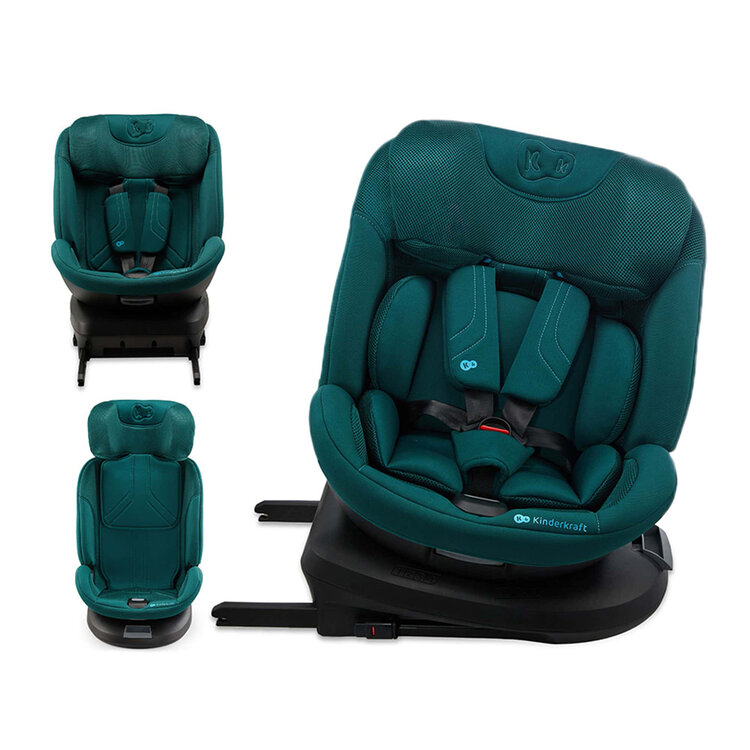 KINDERKRAFT Autosedačka Xpedition 3 i-size 40-150 cm Green Kinderkraft