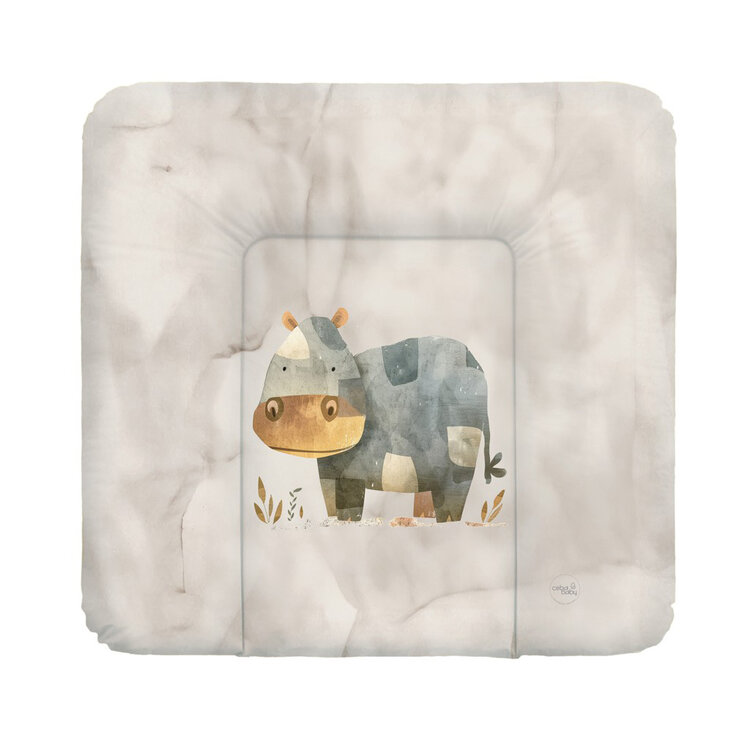 CEBA Podložka přebalovací měkká (75x72) Basic Cosy Hippo Ceba