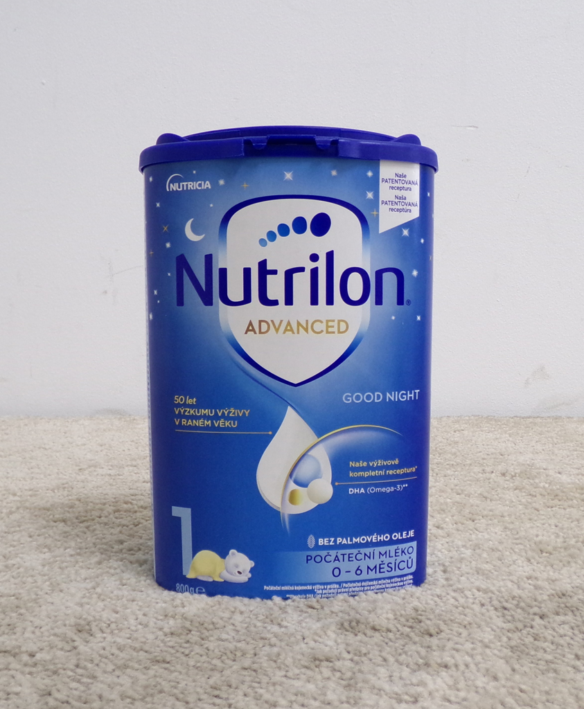 EXP.: 08.02.2026 NUTRILON 1 Advanced Good Night počáteční kojenecké mléko od narození 800 g Nutrilon