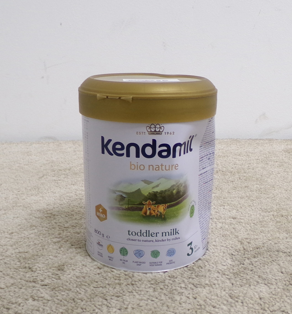 EXP.: 07.08.2026 KENDAMIL Mléko batolecí BIO Nature 3 HMO+ (800 g) 10m+ Kendamil