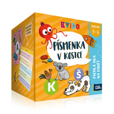 Kvído - Písmenka v kostce Albi Albi