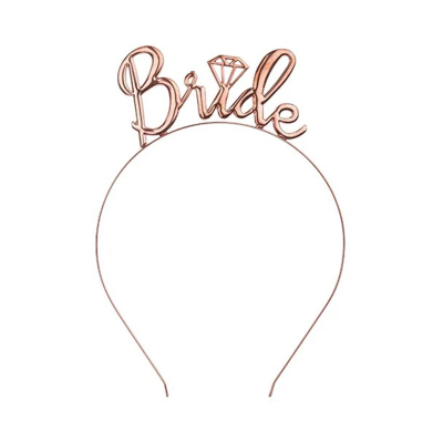 Čelenka Bride rose gold Albi Albi