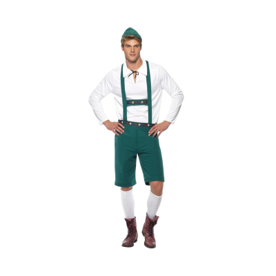 Kostým Oktoberfest zelený vel. XL Albi Albi