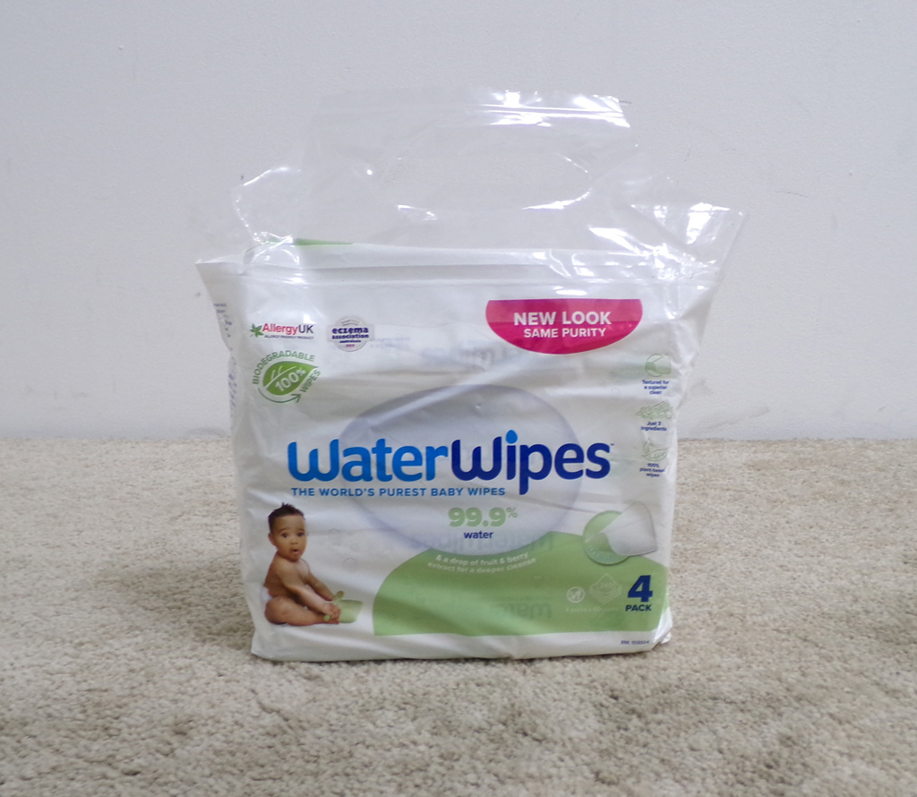 4x WATERWIPES Ubrousky vlhčené bez obsahu plastů Soapberry 60 ks (240 ks) Waterwipes