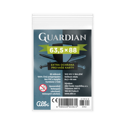 Obaly na karty Guardian pro karty 63