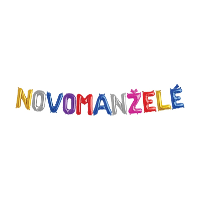 Nafukovačka - Novomanželé Albi Albi