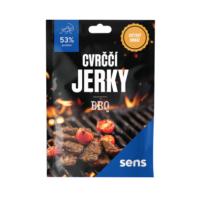 Cvrččí Jerky - BBQ 25 g Sens Sens