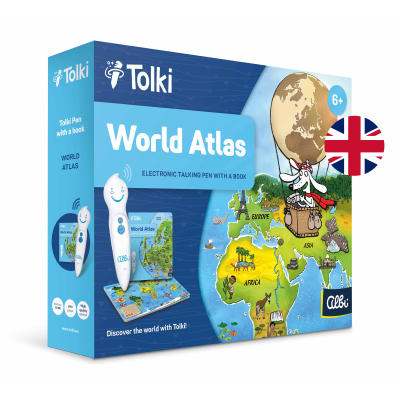 Tolki Pen + World Atlas EN Albi Albi