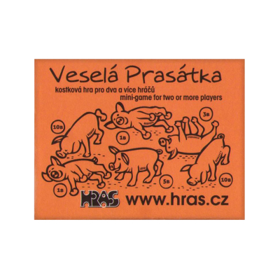 Veselá Prasátka - kostková hra HRAS HRAS