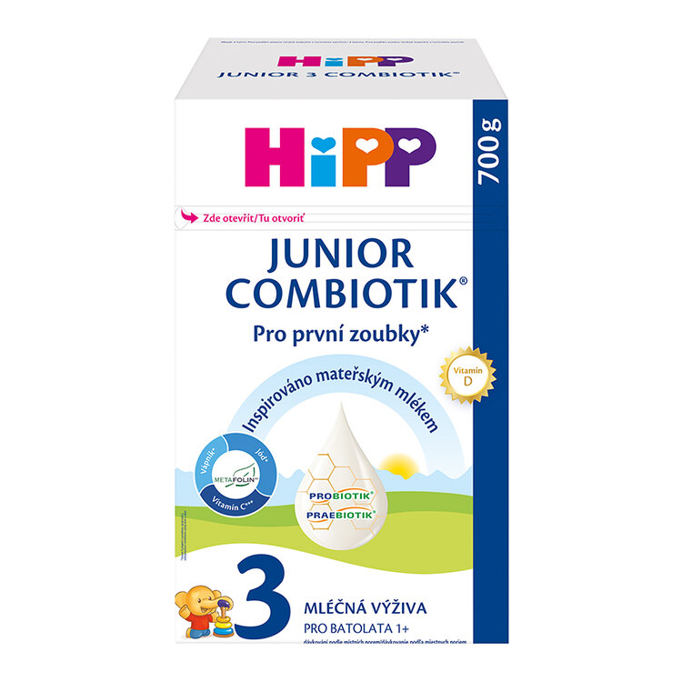 HiPP Mléko batolecí Junior Combiotik® 3 od uk. 1. roku