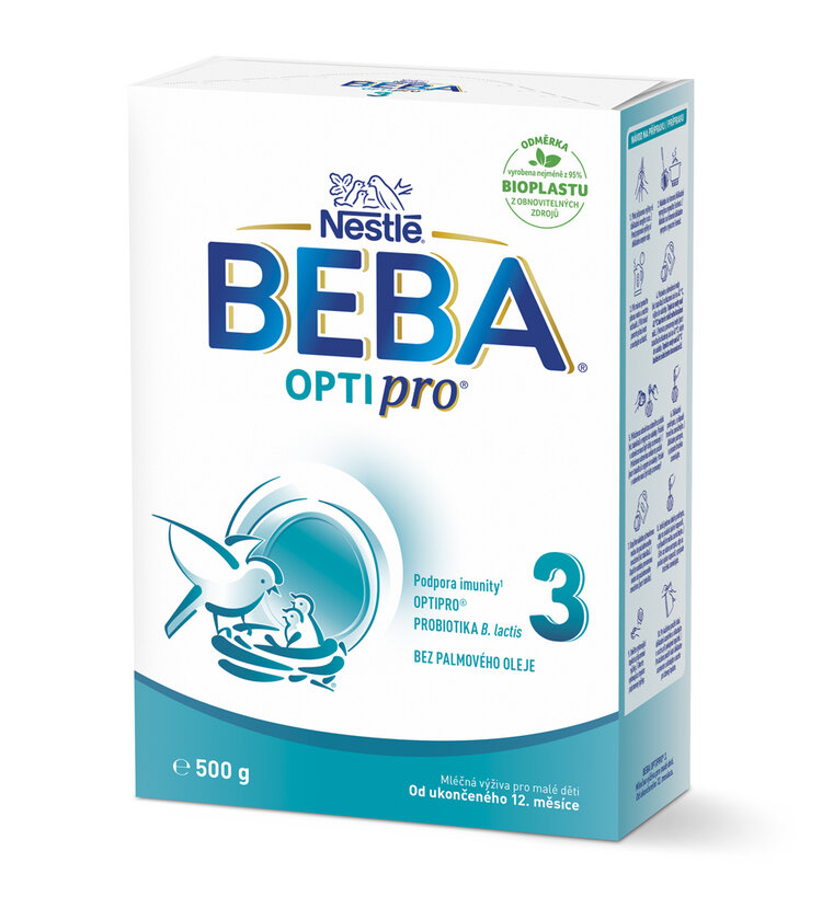 EXP: 31.03.2025 BEBA OPTIPRO® 3 Mléko batolecí