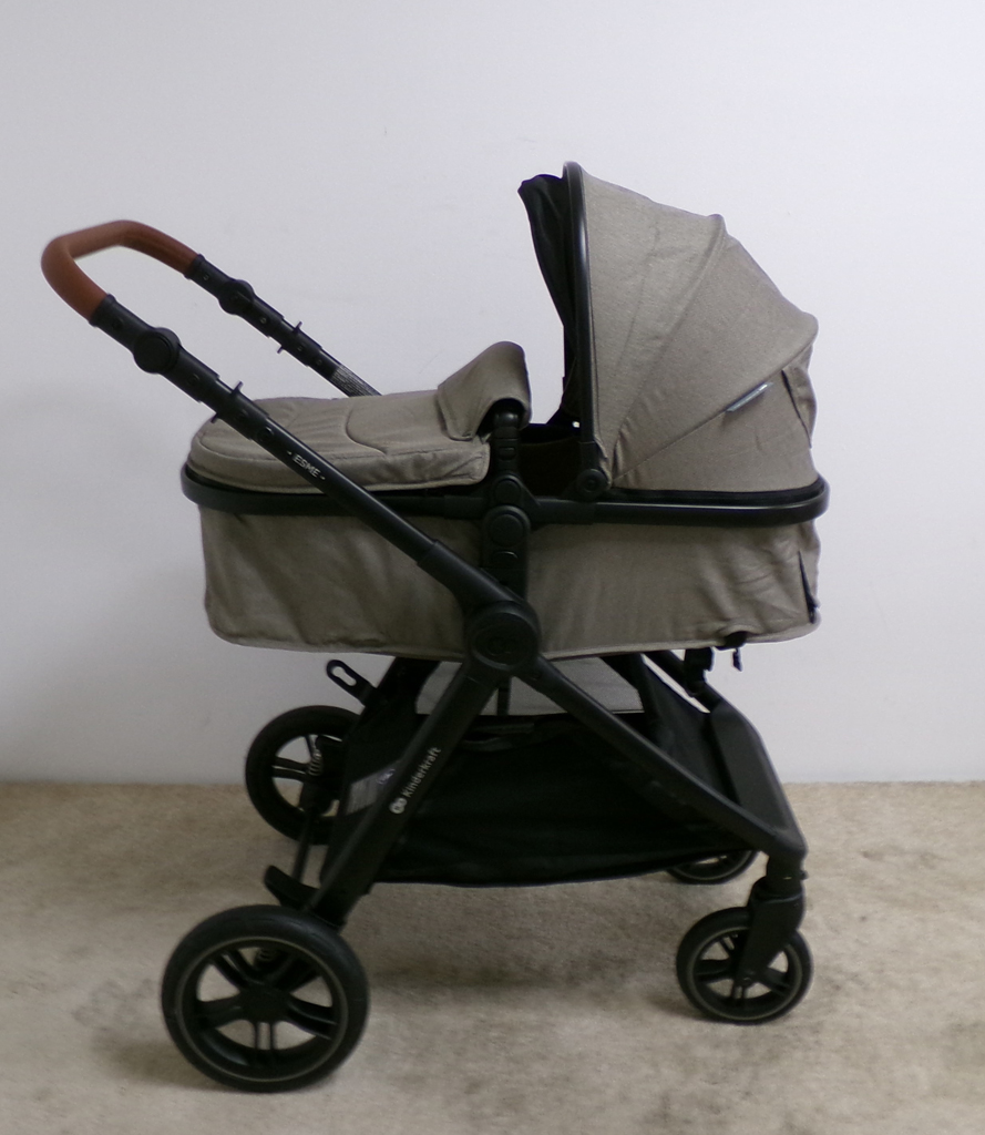 KINDERKRAFT Kočárek kombinovaný 3v1 Esme Sand Beige Kinderkraft