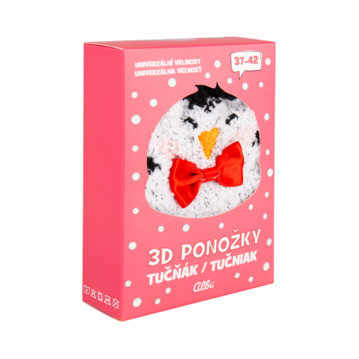 3D ponožky - Tučňák Albi Albi