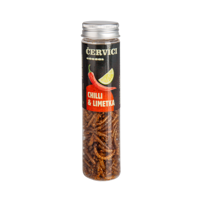 Křupaví červíci - Chilli a limetka Sens Sens