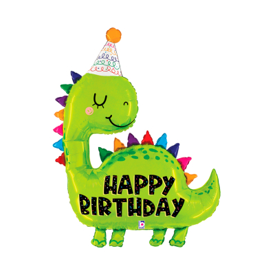 Balónek fóliový Happy Birthday Dinosaur Albi Albi